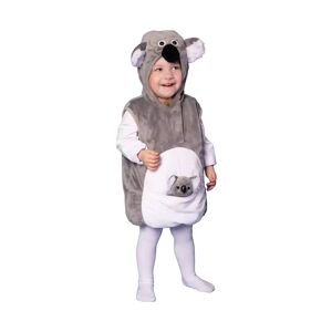 Na - Kostüm Für Kinder, Koala Mit Babykoala, 104-110, Grau