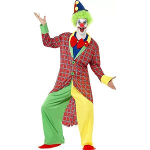 Smiffys - Herrenkostüm Clown, Für Herren, Multicolor, Größe M