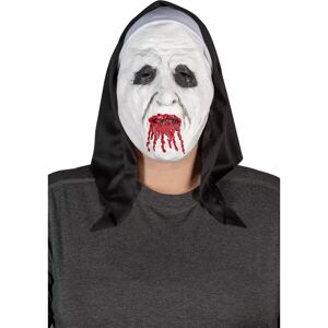 Zoelibat - Horror Nonnen Maske, One Size, Black