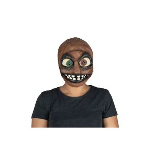 Zoelibat - Knopfaugen Maske, One Size, Braun