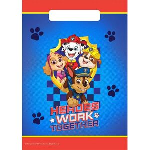 Amscan - 8 Partybeutel Paw Patrol, Multicolor