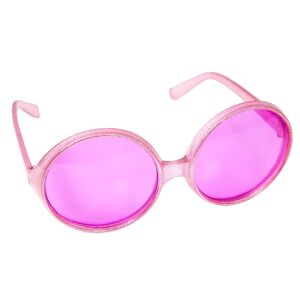 buttinette Brille, pink - Size: 7 cm Ø