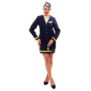 buttinette Stewardess-Kostüm Lana für Damen - Size: Gr. 40
