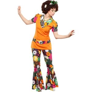 buttinette Hippie-Kostüm Flower Power für Damen - Size: Gr. 34