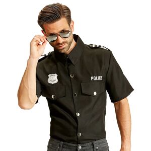 buttinette Hemd Polizist für Herren - Size: Gr. XXL