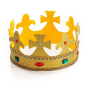 buttinette Krone König für Kinder und Erwachsene - Size: Universalgrösse
