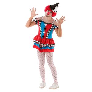 buttinette Kleid Clown für Herren - Size: Gr. 50/52