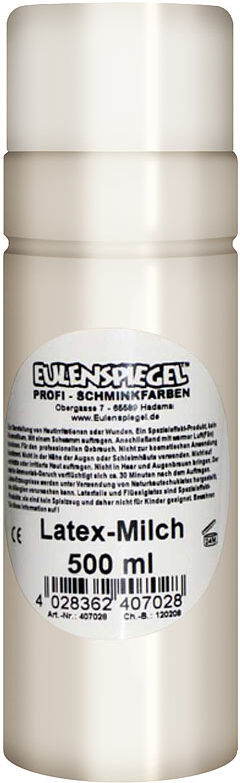 Eulenspiegel Professionelle Latexmilch, ammoniumarm, 500 ml