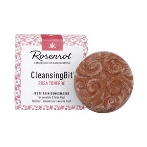 Rosenrot Feste Maske CleansingBit® - rosa Tonerde 65g Reinigungsmasken