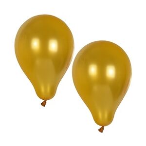 Papstar 10 Luftballons Ø 25 cm gold