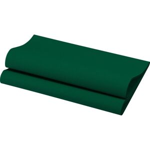 Serviette Dunisoft Bio Jägergrün 40x40 cm 1/4 Falz 60 Stück