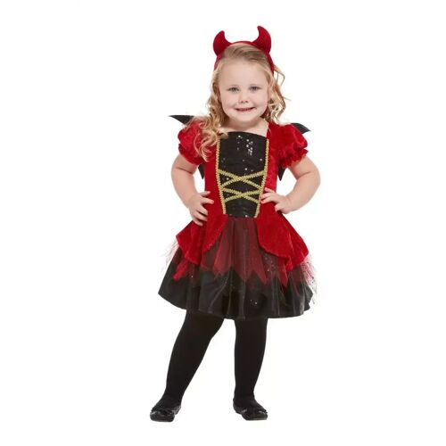 Karneval Universe Teufelchen Kostümkleid für Kinder ➔ Halloween ? M
