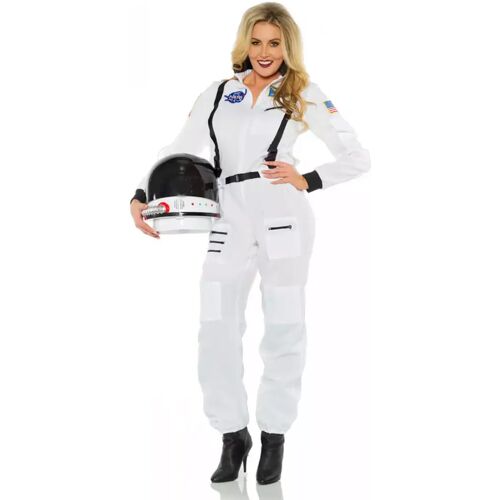 Karneval Universe Astronauten Overall Frauenkostüm für Fasching ✯ XS