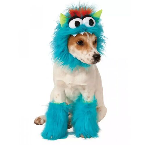 Karneval Universe Hundekostüm blaues Monster für dein Haustier L