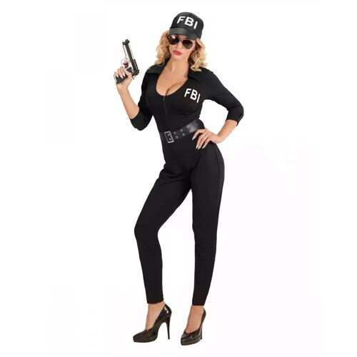 Karneval Universe FBI Agentin Kostüm 3-tlg für Damen an Fasching M 38/40