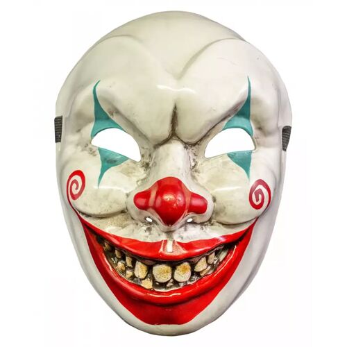Karneval Universe Gnarly der Clown Halloween Maske ordern ★