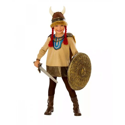 Karneval Universe Kleine Vikinger Kriegerin Kostüm für Kinder ➔ M