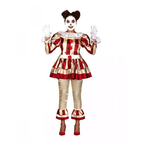 Karneval Universe Noble Killer Clown Damen Kostüm für Erwachsene ➤ S
