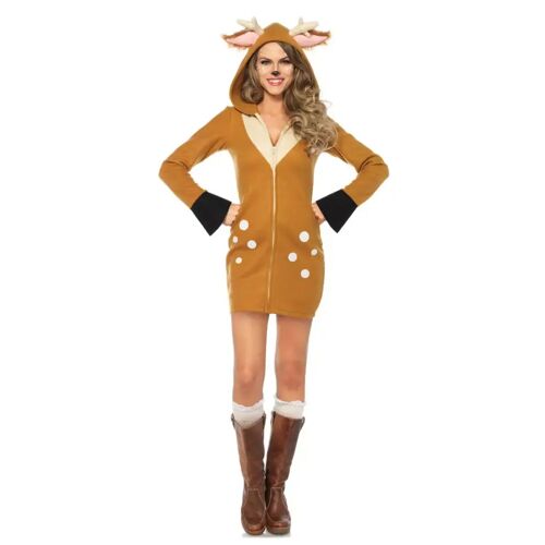 Karneval Universe Bambi Reh Kostüm für Damen  für Fasching XL/XXL