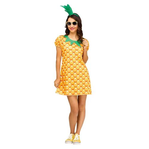 Karneval Universe Süße Ananas Verkleidung  Frucht-Kostüm M/L