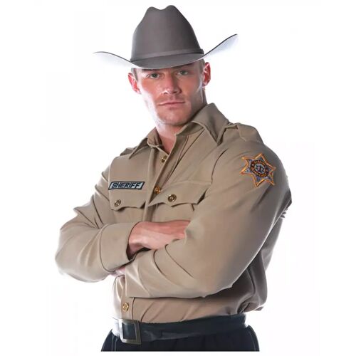 Karneval Universe Amerikanischer Sheriff Hemd für Männer ML