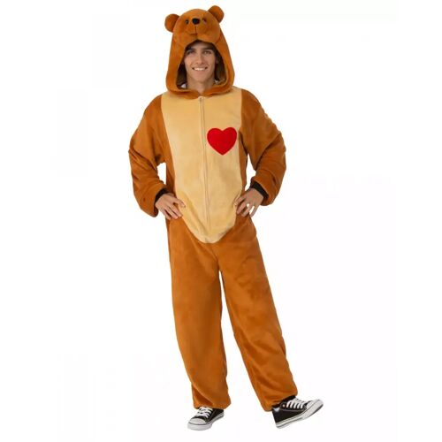 Karneval Universe Teddybär Kostüm mit Herz Unisex für Karneval L-XL