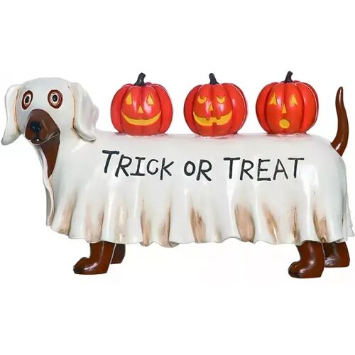 Karneval Universe Trick or Treat Dackel im Gespenster Kostüm 28cm für Halloween