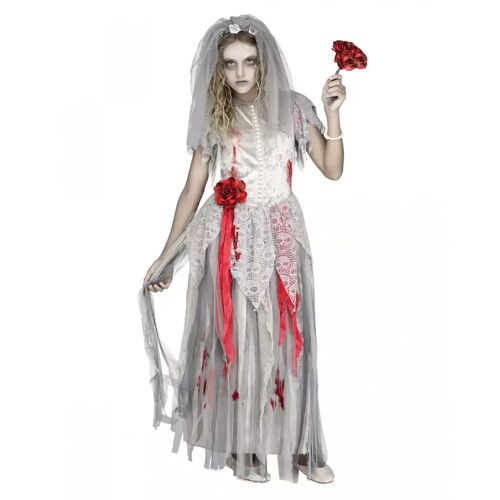 Karneval Universe Kinderkostüm Zombie Braut für Halloween M