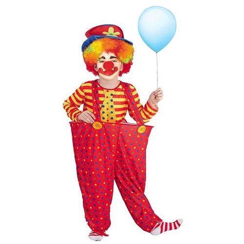 Ciao Srl. Clowns Kostüm – Pagliaccio – 6-8 Jahre (116-128) – Ciao Srl. Kostüm