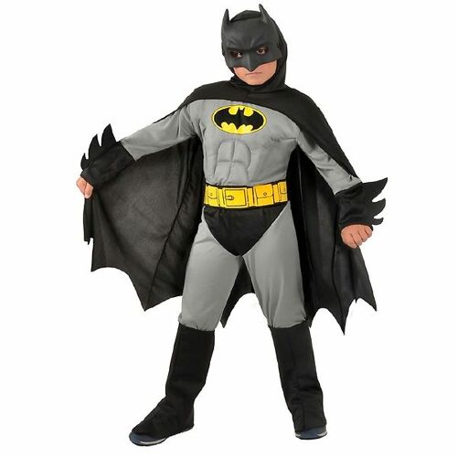 Ciao Srl. Batman Kostüm Doppelseitige – 2-I-de – Batman Füchse – 8-10 Jahre (128-140) – Ciao Srl. Kostüm