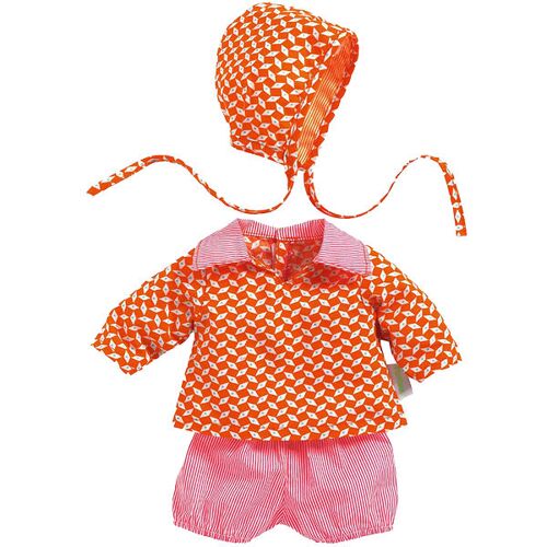 Djeco Puppenkleidung - Pépin - Pink/Orange - Djeco - One Size - Puppenkleidung