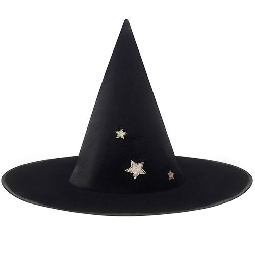 Mimi & Lula Hexenhat – Gertrude Witch Halloween – Schwarz – One Size – Mimi & Lula Kostüm