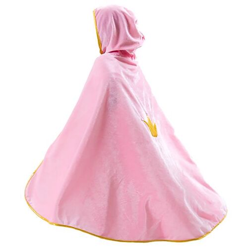 Den Goda Fen Kostüm – Prinzessinnumhang – Pink – 4-7 Jahre (104-122) – Den Goda Fen Kostüm