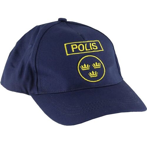 Den Goda Fen Kostüm - Polizeimütze - Blau - Den Goda Fen - One Size - Kostüme