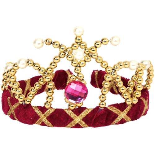 Den Goda Fen Kostüm – Tiara – Rot – One Size – Den Goda Fen Haarschmuck