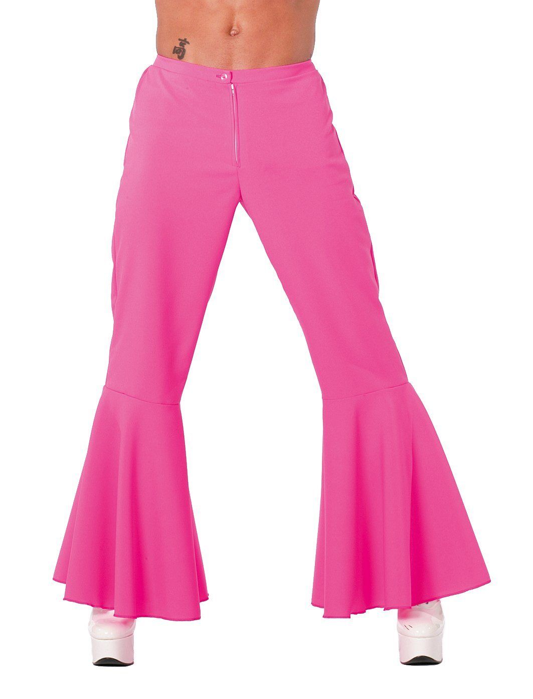 Wilbers Kostüm »70er 80er Jahre Schlaghose Herren Gr. 58«, pink