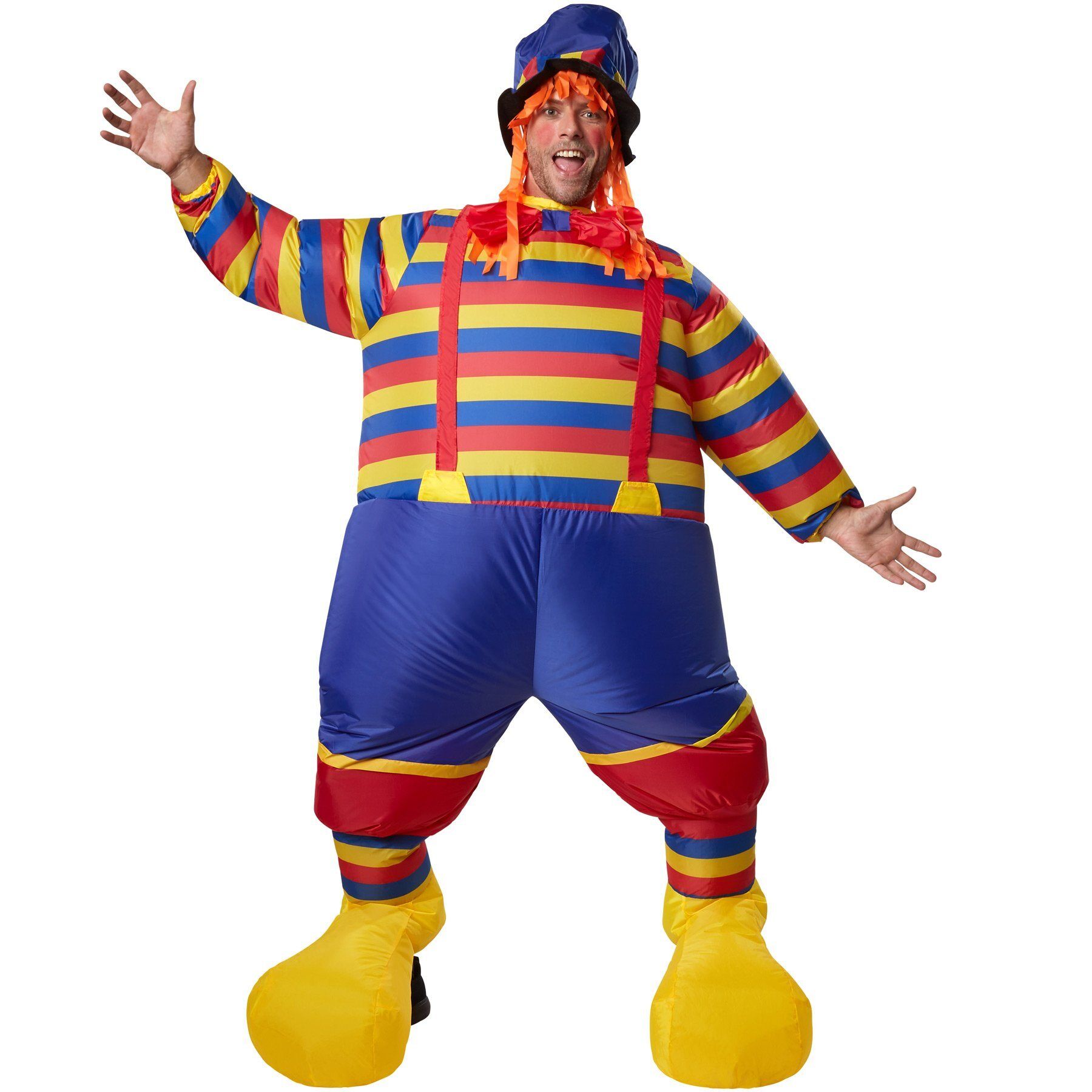 tectake Kostüm »Aufblasbares Kostüm Clown«