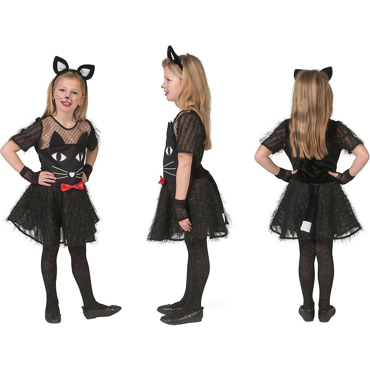 Funny Fashion Kostüm »Kostüm Schwarze Katze«