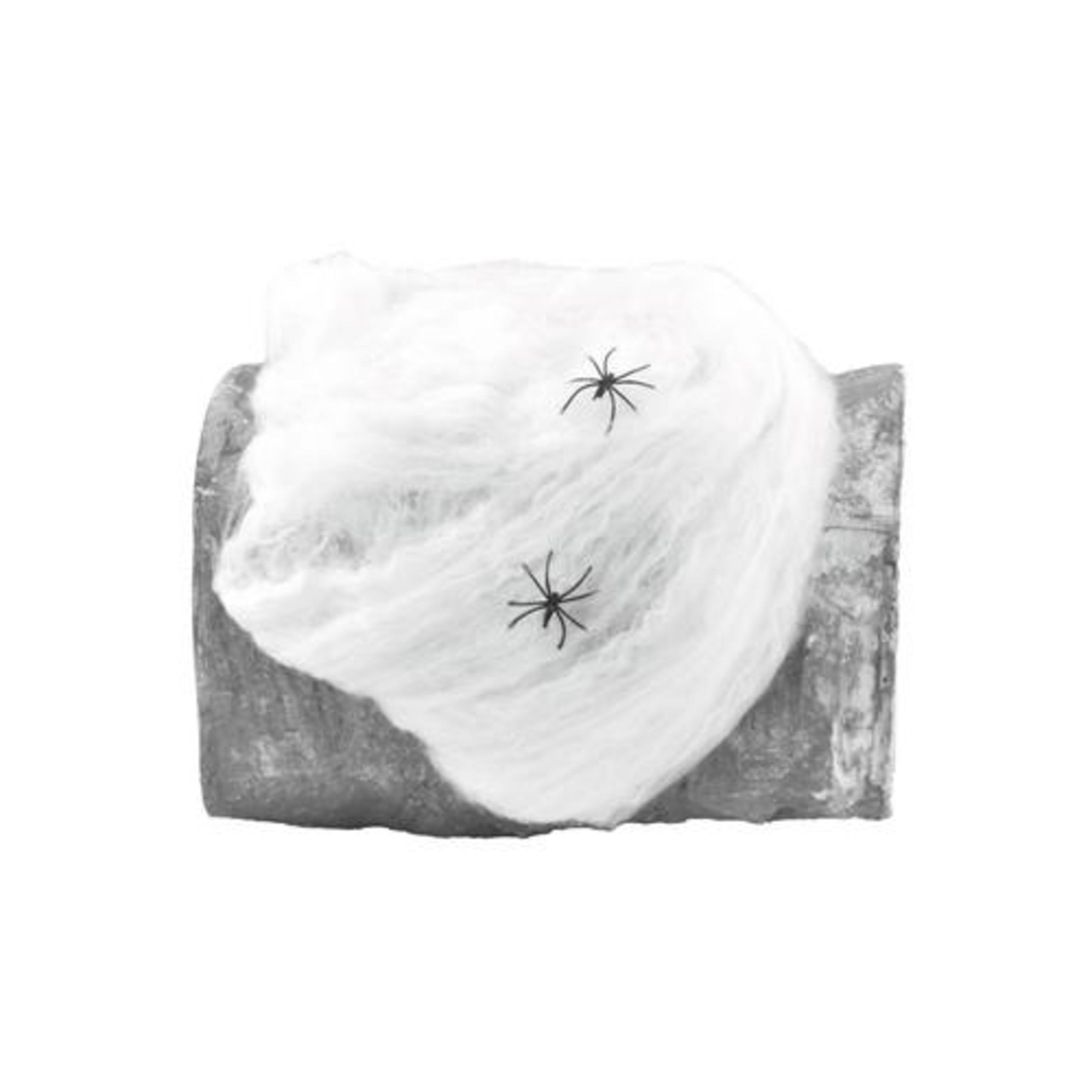 Europalms - Halloween Spinnennetz weiß 50g, UV-aktiv