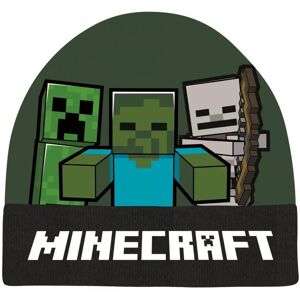 Minecraft Mössa Sort/grøn Creeper Zombie Skeleton 54cm