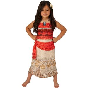 Rubies Vaiana deluxe 110/116 cm (5-6 år) kjole moana disney
