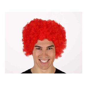 BigBuy Carnival Wigs Red