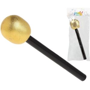 BigBuy Carnival Microphone Golden anos 70