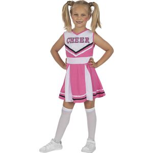 Funiglobal FUNIDELIA Pink Cheerleader kostume til piger - Pink