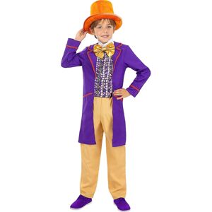Funiglobal FUNIDELIA Willy Wonka Kostume til Drenge - Charlie og Chokoladefabrikken til drenge