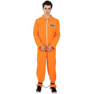 Funiglobal FUNIDELIA Orange Fangekostume til mænd - Orange