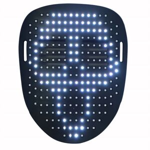 MTK RGB LED Mask Gesture Face-Changing Glowing Mask Halloween Party