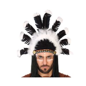 BigBuy Carnival Hatt American Indian