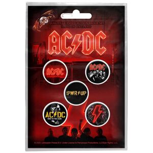 AC/DC PWR-UP Badge (Pack of 5)