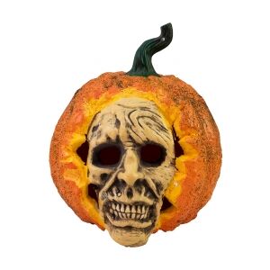 Europalms Halloween Skull Pumpkin, 26cm TILBUD NU